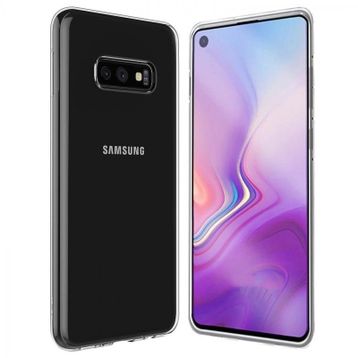 Samsung Galaxy S10 E Ultra İnce Şeffaf Uyumlu Silikon Kılıf