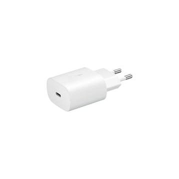 Samsung Galaxy S20+ Type-C 25W Beyaz Fast Şarj Adaptörü