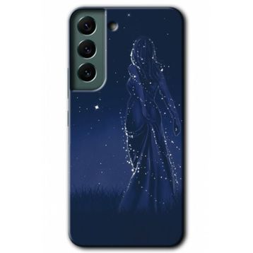 Samsung Galaxy S22 Gecenin Kraliçesi Kılıf HD Desen Baskılı Arka Kapak