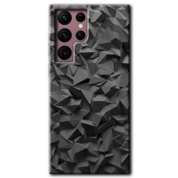 Samsung Galaxy S22 Kılıf HD- Dark Broke Desen Baskılı Arka Kapak
