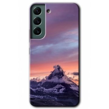 Samsung Galaxy S22 Kılıf HD - Zirve Desen Baskılı Arka Kapak