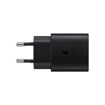 Samsung Galaxy S22 Type-C 25W Siyah Fast Şarj Adaptörü