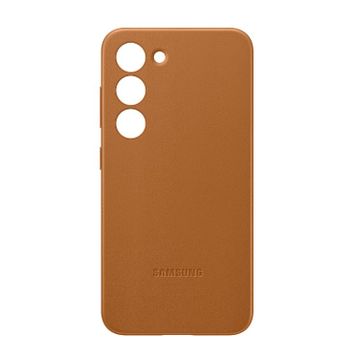 Samsung Galaxy S23 Deri Kahverengi Telefon Kılıfı