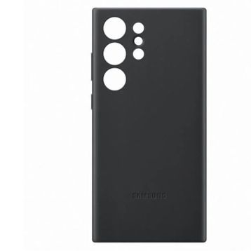 Samsung Galaxy S23 Ultra Deri Siyah Telefon Kılıfı