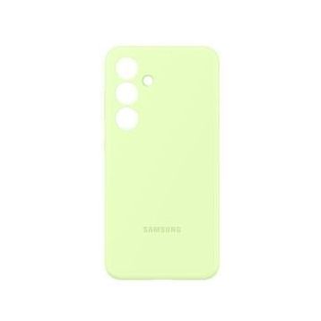 Samsung Galaxy S24+ Kordonlu Standlı Açık Yeşil Silikon Kılıf