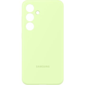 Samsung Galaxy S24+ Kordonlu Standlı Açık Yeşil Silikon Kılıf