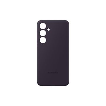 Samsung Galaxy S24 Koyu Eflatun Silikon Kılıf