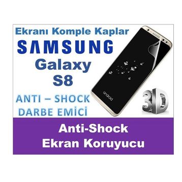 Samsung Galaxy S8 Nano Ekran Koruyucu Uyumlu Kırılmaz Cam