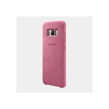 Samsung Galaxy S8 Plus EF-XG955 Pembe Alcantara Kılıf
