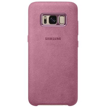 Samsung Galaxy S8 Plus EF-XG955 Pembe Alcantara Kılıf