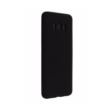 Samsung Galaxy S8 Plus Mat Siyah Silikon Kılıf