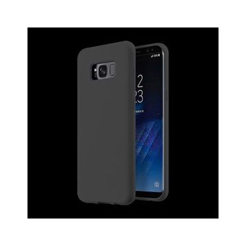 Samsung Galaxy S8 Plus Mat Siyah Silikon Kılıf