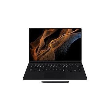 Samsung Galaxy Tab S8 Klavyeli Siyah Tablet Kılıfı