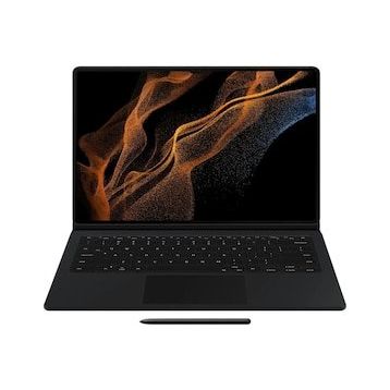 Samsung Galaxy Tab S8 Klavyeli Siyah Tablet Kılıfı