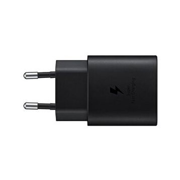 Samsung Galxy A70 Type-C 25W Siyah Fast Şarj Adaptörü