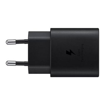 Samsung Galxy A70 Type-C 25W Siyah Fast Şarj Adaptörü
