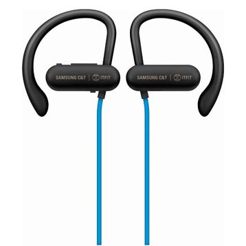 Samsung GP-OAU019SACLW C&T ITFIT BE7 Kablosuz Kancalı Spor Kulaklık siyah mavi