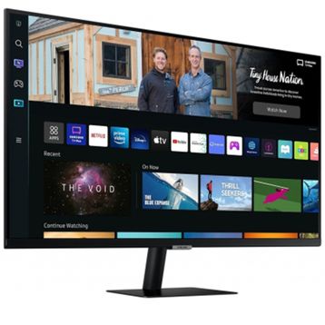Samsung M5 LS27BM500EUXUF 27 inç 4ms Siyah Smart Monitör
