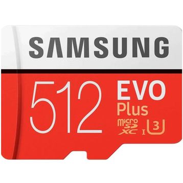 Samsung MB-MC512GA-EU EVO Plus 512GB 100 MB/s Micro SD Hafıza Kartı
