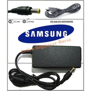 Samsung NP-NC10 NP-NC10-KA04TR NP-NC10-KC01TR Uyumlu Notebook Adaptör