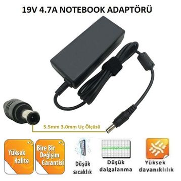 Samsung NP355V5C Notebook 19V 4.74A08 Uyumlu Adaptör