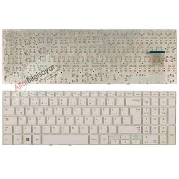 Samsung NP450R5G-X07TR Beyaz Klavye