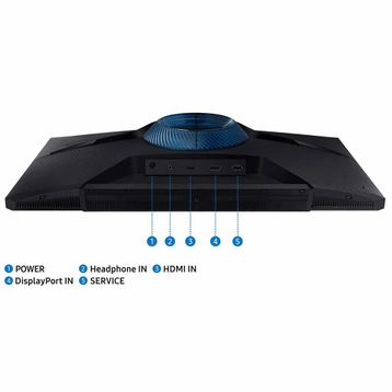 Samsung Odyssey G3 LS27DG302EUXUF 27 inç 180Hz 1ms Pivot VA Oyuncu Monitörü