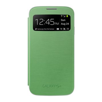 Samsung Orijinal EF-CI950BGEGWW Flip Cover Galaxy S4 ile Uyumlu Sarı Yeşil Kılıf