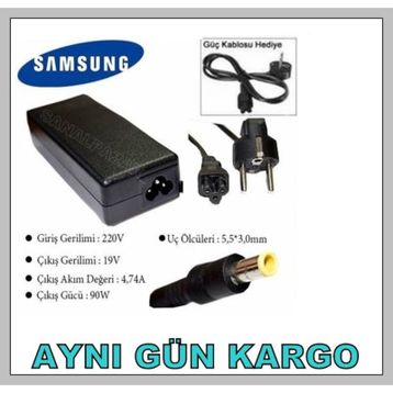 Samsung RV520 Uyumlu Notebook Şarj Adaptörü