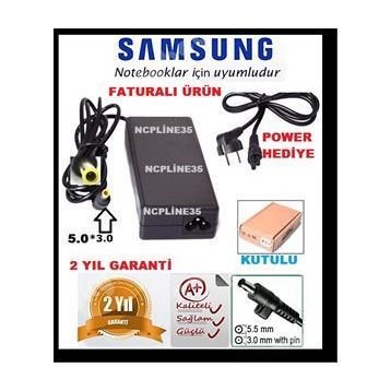 Samsung X460-44P TPM 19V 4.74A Uyumlu Notebook Adaptör