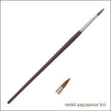 Samur Sulu Boya Extra Kalem Midilli Kıl 04 Fırça