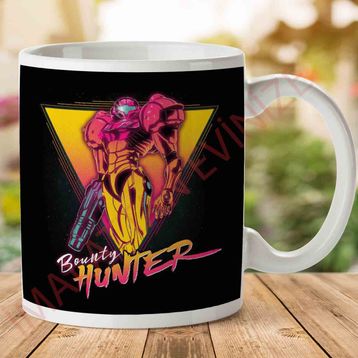 Samus the Space Bounty Hunter Metroid Baskılı Kupa