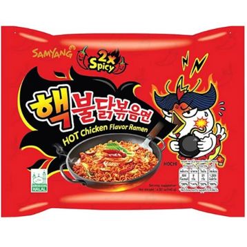 Samyang 140 gr Buldak 2× Spicy Hot Chicken Flavor