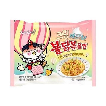 Samyang 140 gr Buldak Cream Carbonara Hot Chicken Flavor