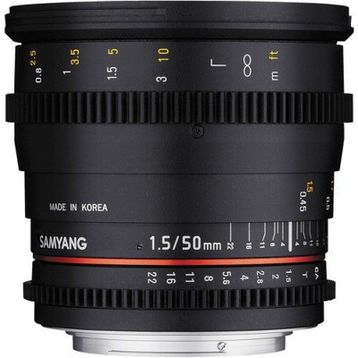 Samyang 50mm T1.5 Lens