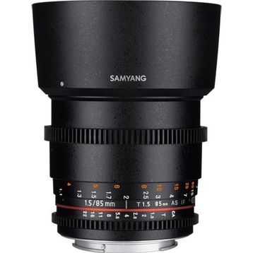 Samyang 85mm T1.5 Sony A Uyumlu Video Lens