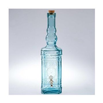 San Miguel 5031G 3.5 L Musluklu Köşeli Yağ Şişesi