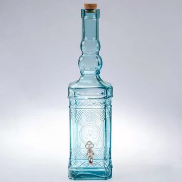 San Miguel 5031G 3.5 L Musluklu Köşeli Yağ Şişesi