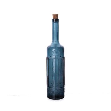 San Miguel Toscana 700 ml Lacivert Yağ Şişesi