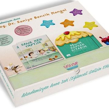 Sana Kek Yaptım ve Etkinlik Kitabı 2'li Set - Saniye Bencik Kangal