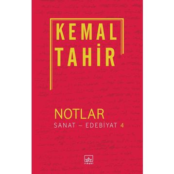 SANAT EDEBIYAT 4 - KEMAL TAHIR