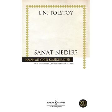 SANAT NEDIR - LEV NİKOLAYEVİÇ TOLSTOY