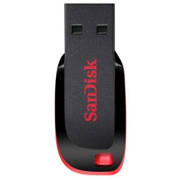 Sandisk 128 GB Cruzer Blade USB 2.0 Siyah USB Bellek