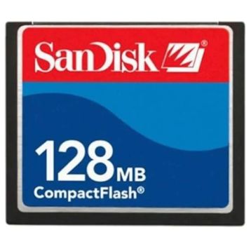 Sandisk 128 mb Compact Flash SD Kart