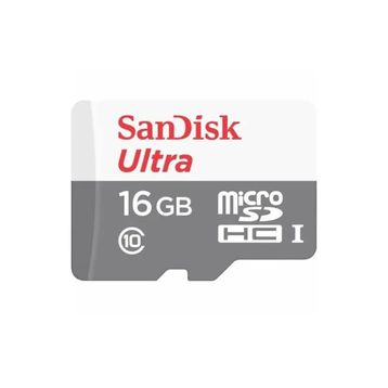 Sandisk 16GB Ultra mSDHC 80MB/s Class 10 UHS-I Micro SD Kart