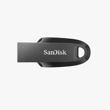 Sandisk 64 GB Ultra Curve Usb 3.2 Black USB Bellek