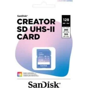 SanDisk Creator SDSDXEP-128G-GNCIS Class 10 UHS-II U3 V60 128 GB Hafıza Kartı