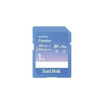 SanDisk Creator SDSDXEP-1T00-GNCIS Class 10 UHS-II U3 V60 1 TB Hafıza Kartı