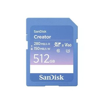 SanDisk Creator SDSDXEP-512G-GNCIS Class 10 UHS-II U3 V60 512 GB Hafıza Kartı
