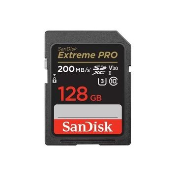 Sandisk Extreme Pro SD UHS I 128 GB Card